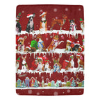 Basenji dog breed fleece blanket, product image 1 of 4