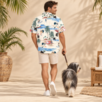 Tibetan Terrier Hawaiian Shirt