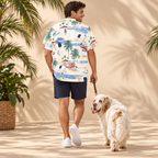 Clumber Spaniel Hawaiian Shirt