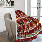 Airedale Terrier dog breed fleece blanket, product image 2 of 4