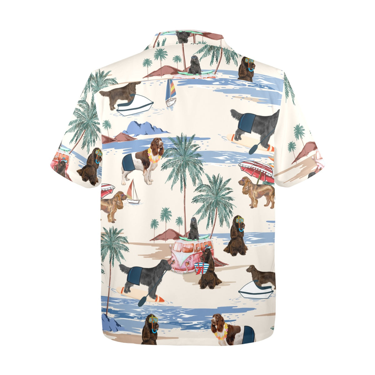 Field Spaniel Hawaiian Shirt