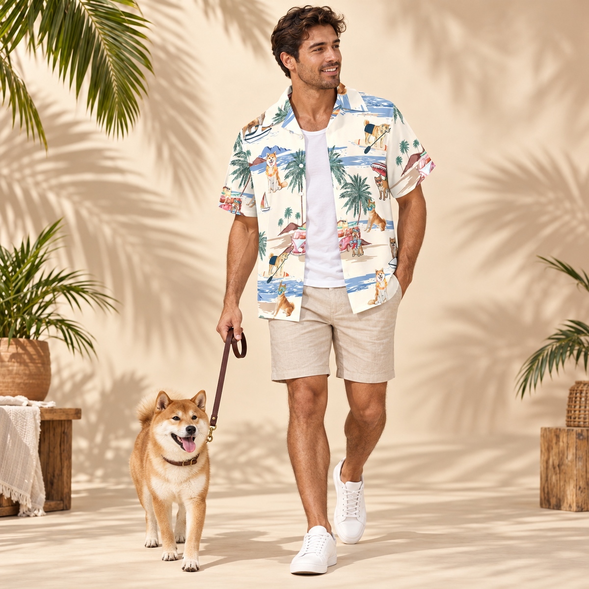 Shiba Inu Hawaiian Shirt