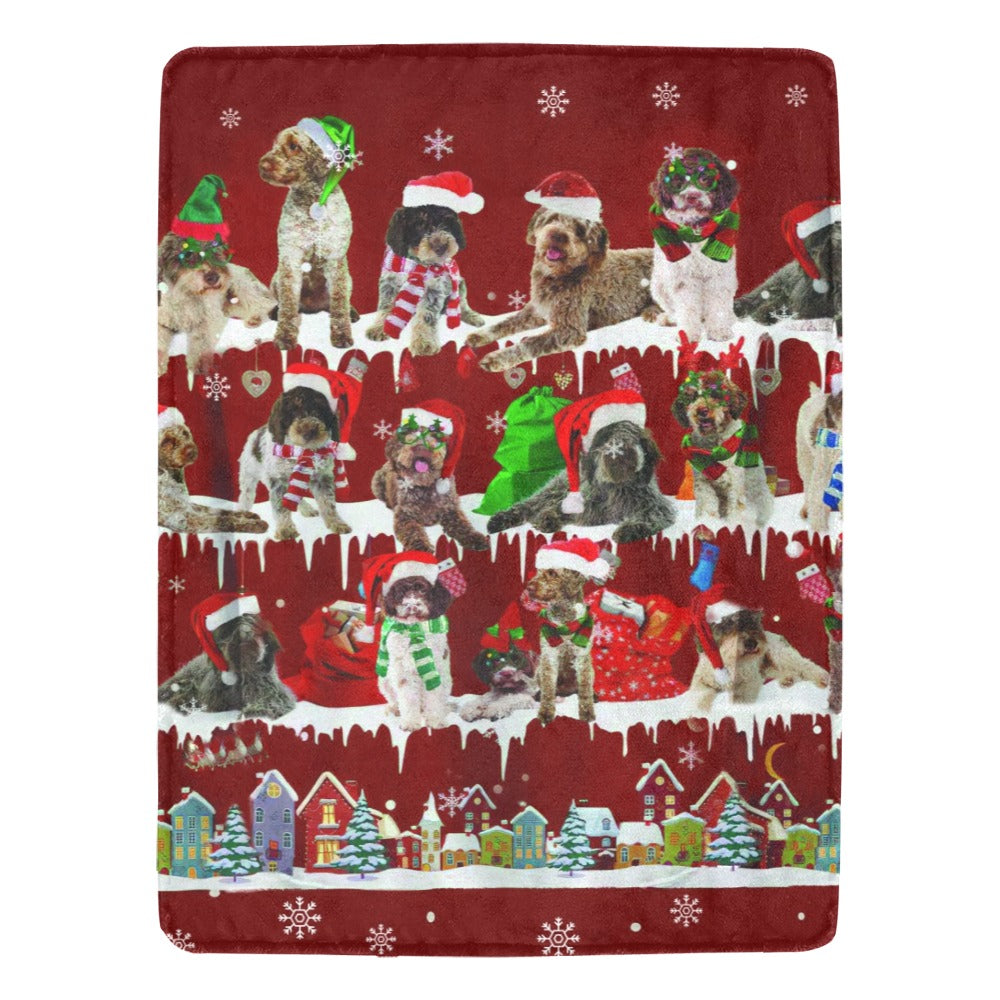 Lagotto Romagnolo fleece blanket, product image 1