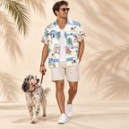 English Setter Hawaiian Shirt