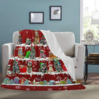 Australian Cattle Dog breed fleece blanket, product image 3 of 4