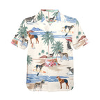 Tropical Saluki shirt for dog owners