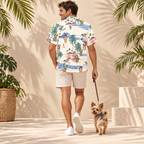 Chorkie Hawaiian Shirt