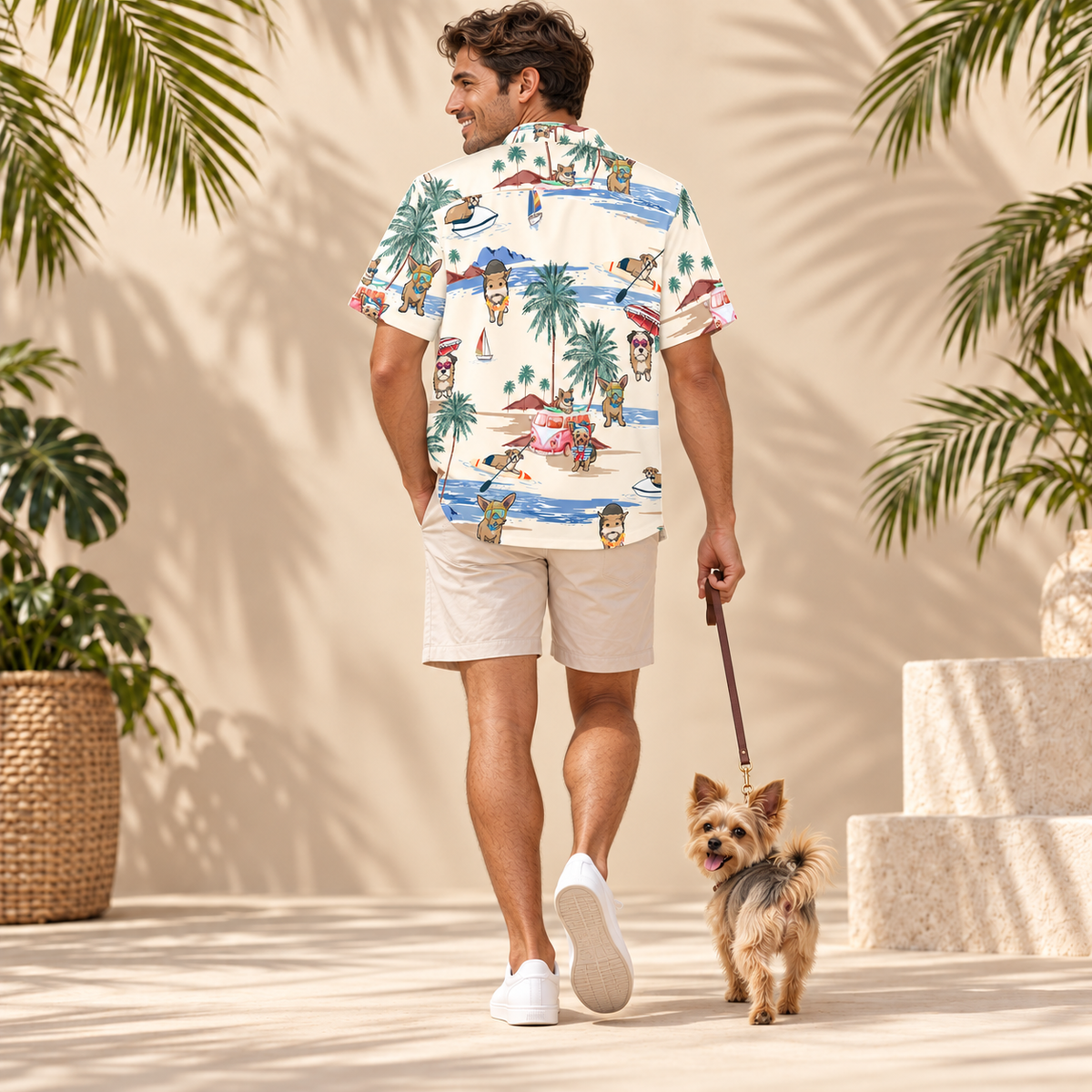 Chorkie Hawaiian Shirt
