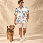 Airedale Terrier Hawaiian Shirt