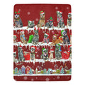 Australian Cattle Dog breed fleece blanket, product image 1 of 4