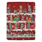 Australian Cattle Dog breed fleece blanket, product image 1 of 4