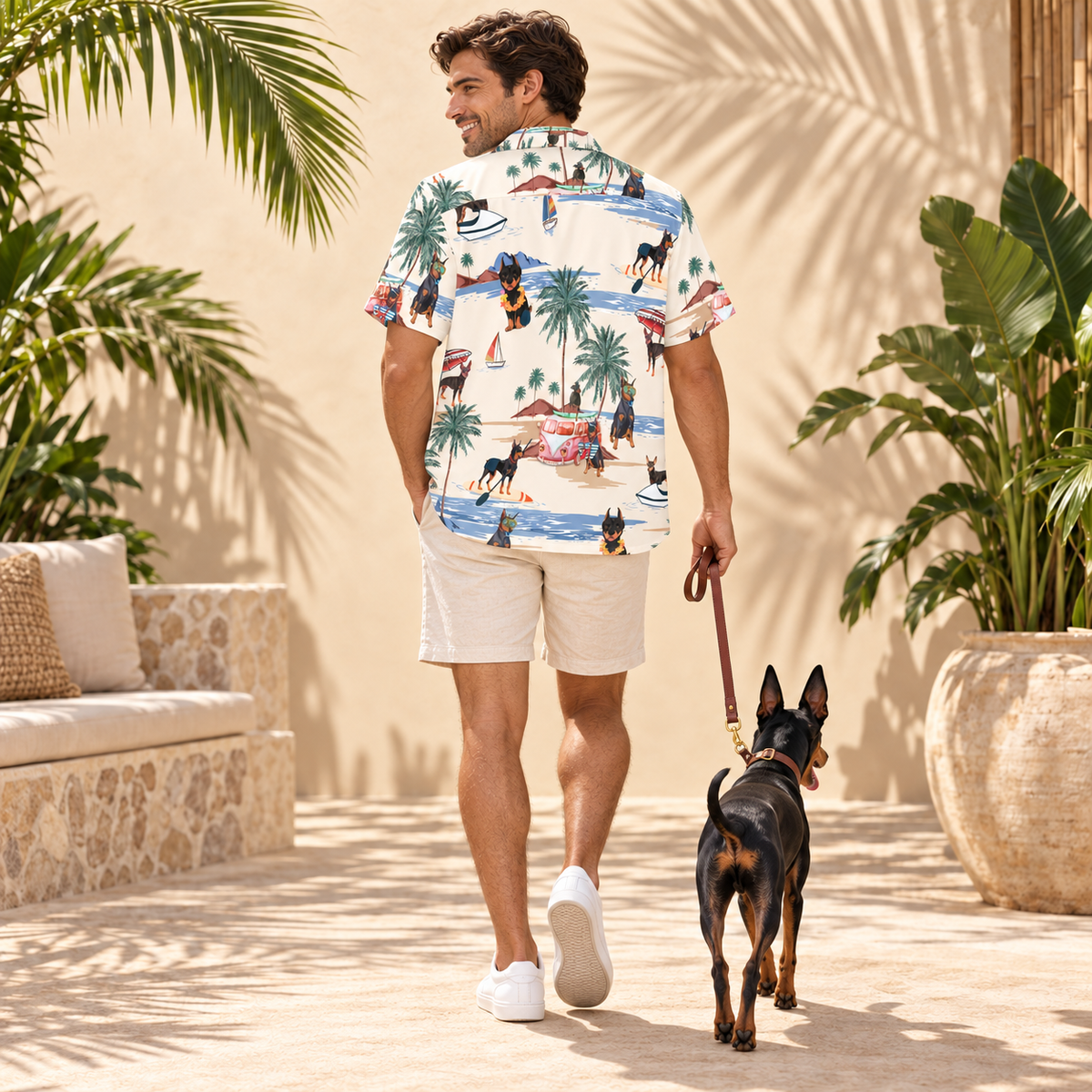Manchester Terrier Hawaiian Shirt