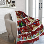 American Cocker Spaniel fleece blanket, product image 2 of 4