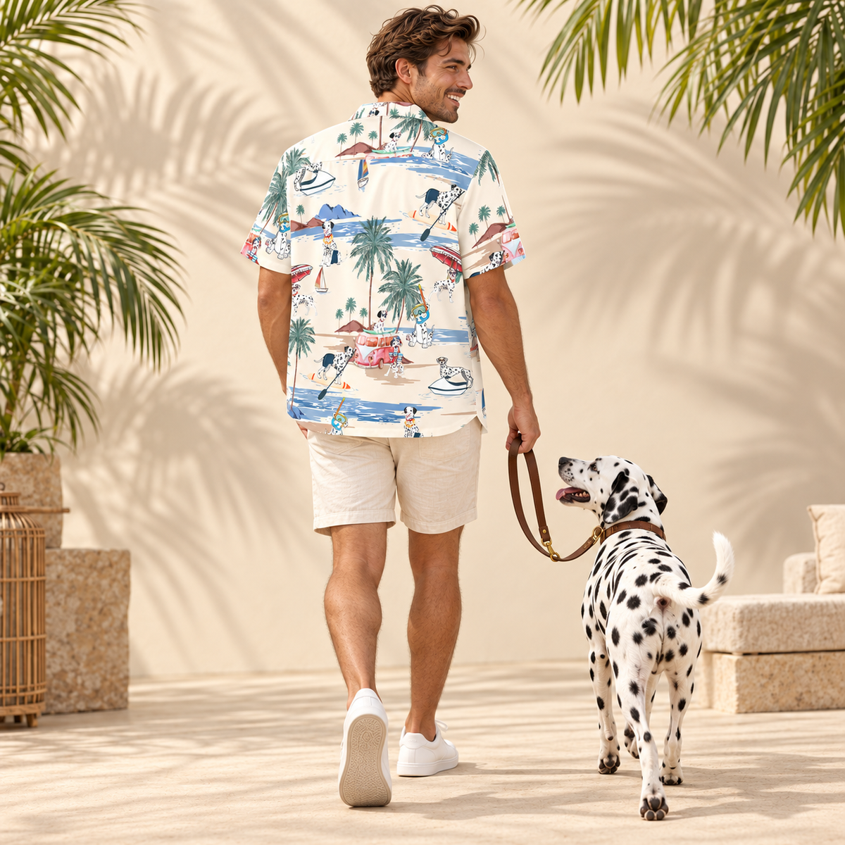 Dalmatian Hawaiian Shirt