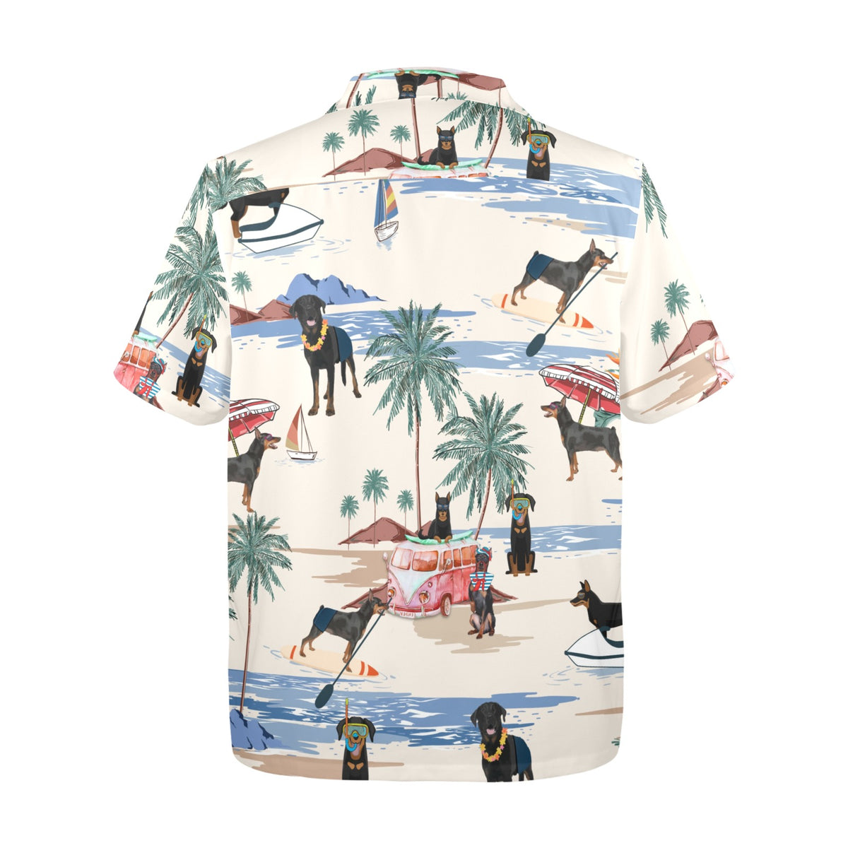 Beauceron Hawaiian Shirt