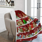 Cavoodle Christmas fleece blanket, product image 2 of 4