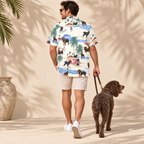 American Water Spaniel Hawaiian Shirt