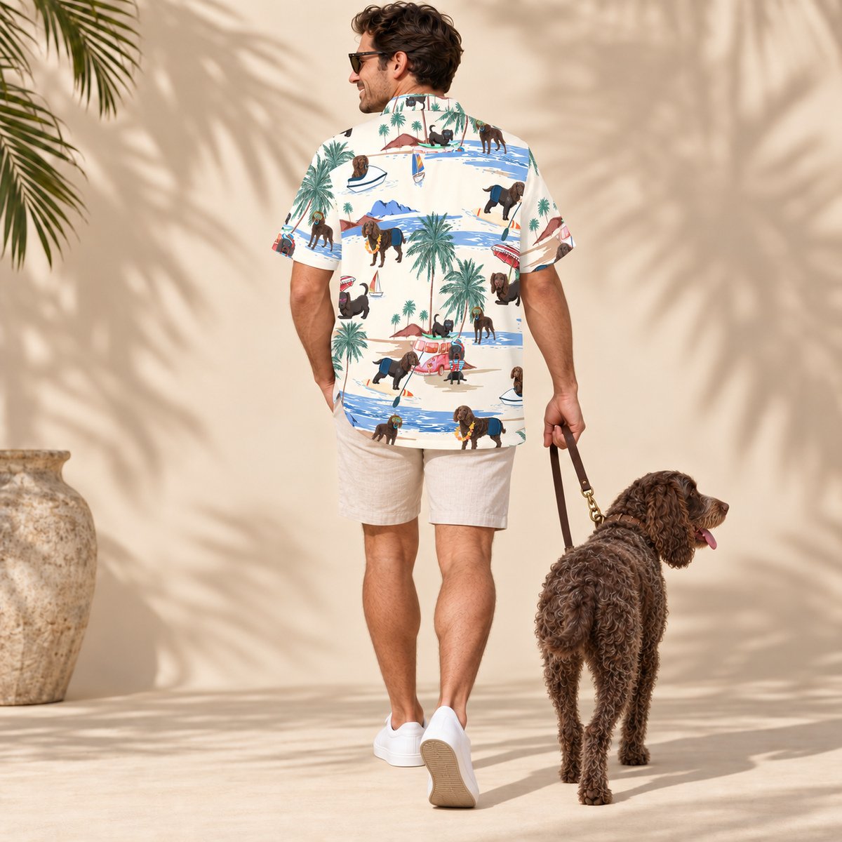 American Water Spaniel Hawaiian Shirt