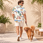 Nova Scotia Duck Tolling Retriever Hawaiian Shirt