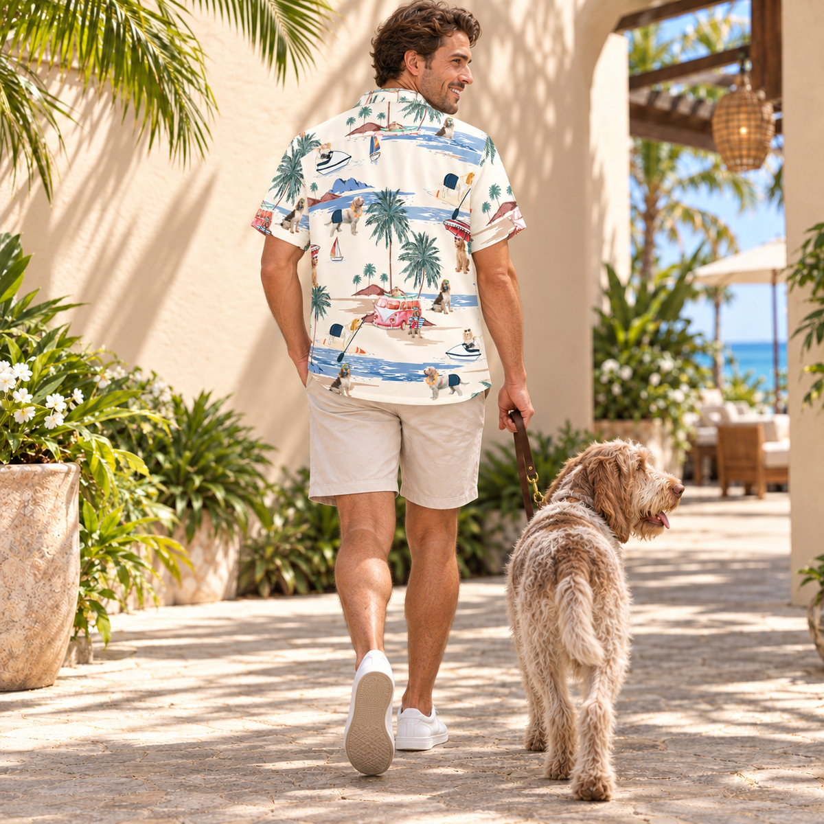 Spinone Italiano Hawaiian Shirt