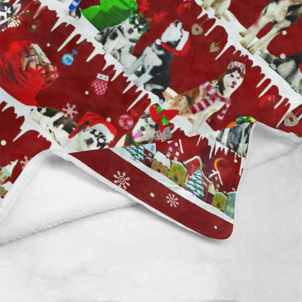 Husky fleece blanket, product image 4