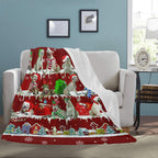 Irish Wolfhound fleece blanket, product image 3