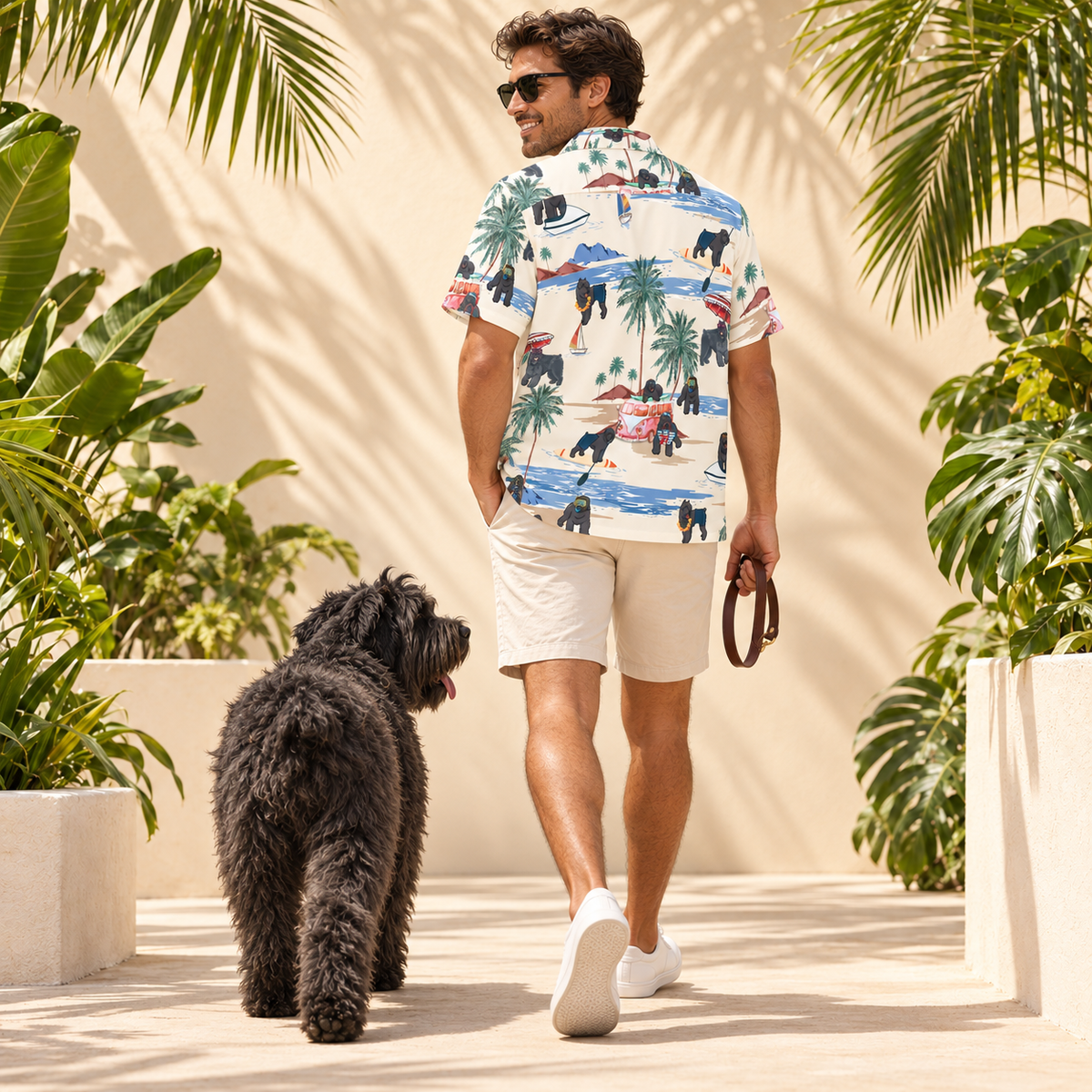 Bouvier des Flandres Hawaiian Shirt
