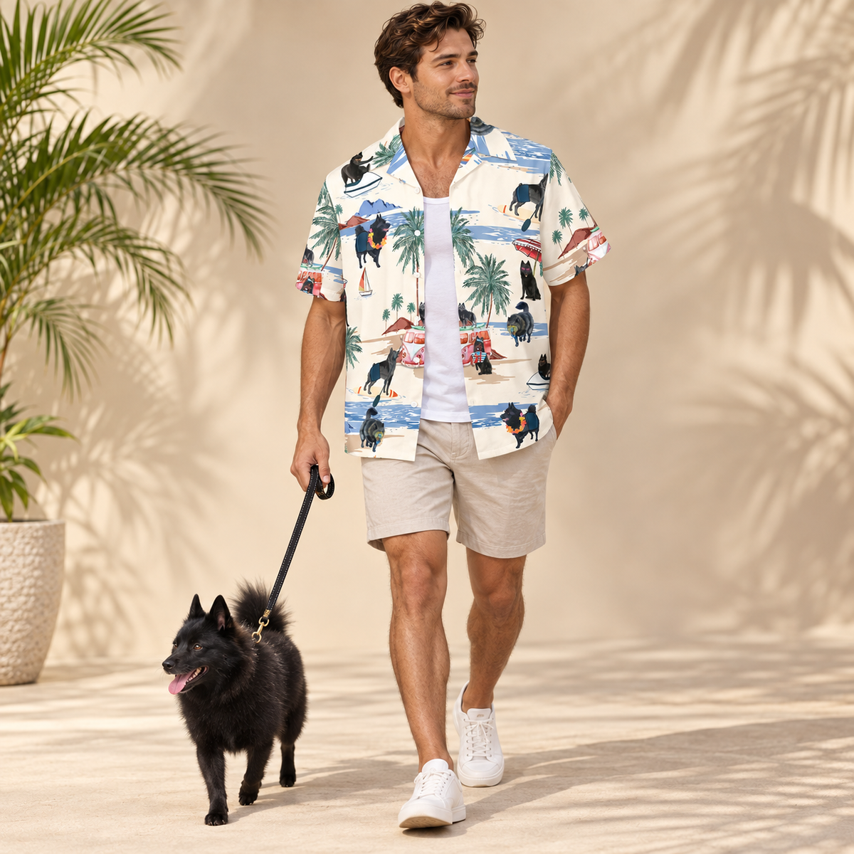 Schipperke Hawaiian Shirt