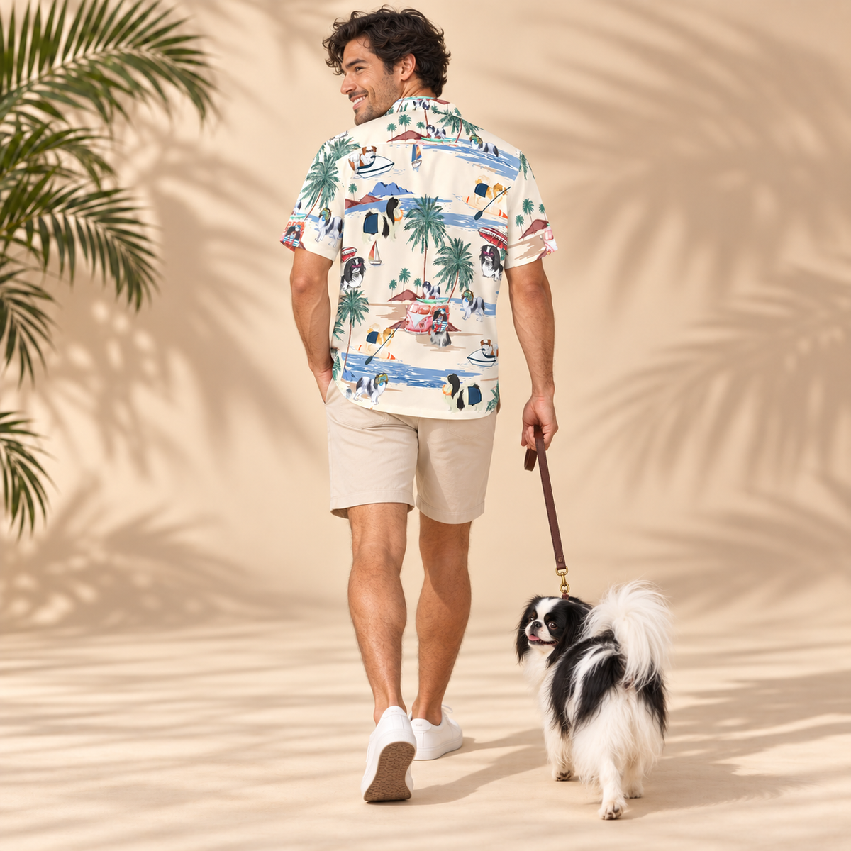 Japanese Chin Hawaiian Shirt