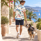 English Shepherd Hawaiian Shirt