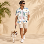 Jack Russell Terrier Hawaiian Shirt