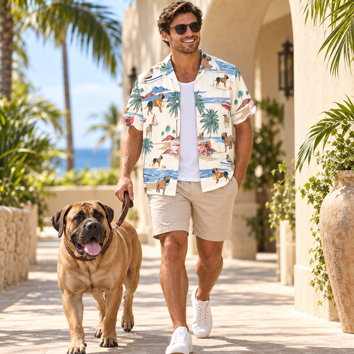 Boerboel Hawaiian Shirt
