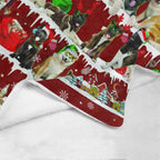 Akita dog breed fleece blanket, product image 4 of 4