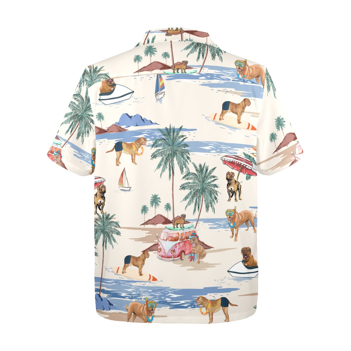 Dogue de Bordeaux Hawaiian Shirt