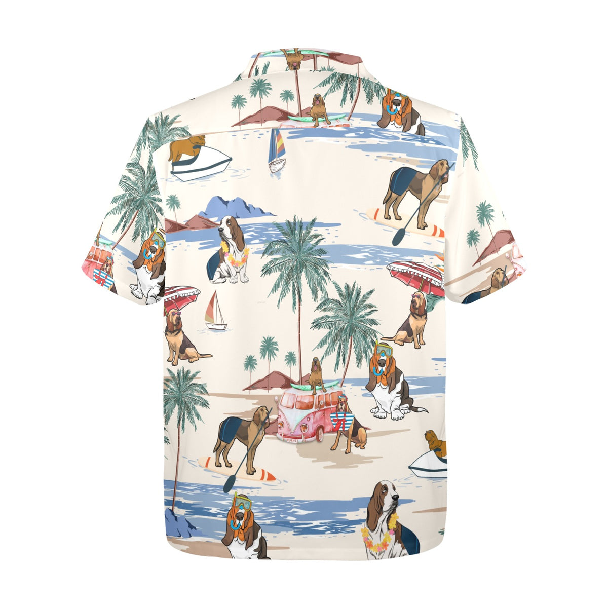 Cabana Club Bloodhound Hawaiian shirt