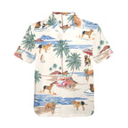 Tropical Dogue de Bordeaux shirt for dog owners