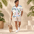 Chorkie Hawaiian Shirt