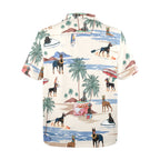 Tropical Doberman Pinscher shirt for dog owners