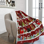 Labradoodle fleece blanket, product image 2