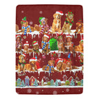 Nova Scotia Duck Tolling Retriever fleece blanket, product image 1