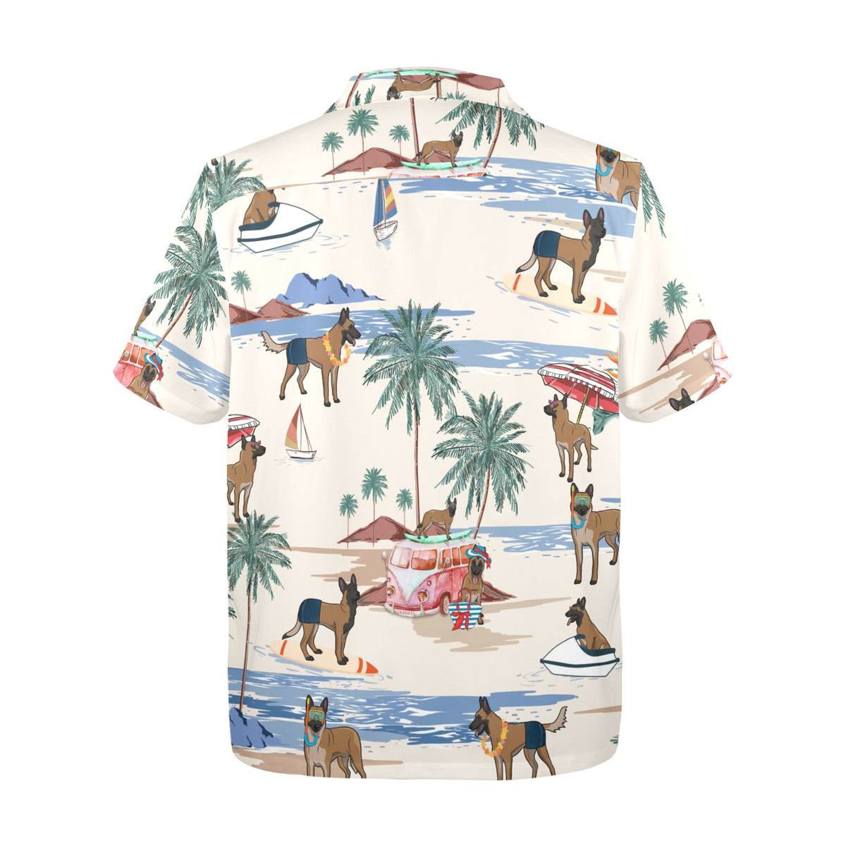 Cabana Club Belgian Malinois Hawaiian shirt