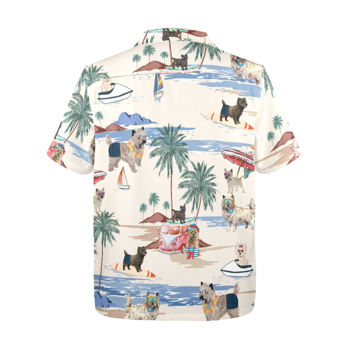 Cabana Club Cairn Terrier Hawaiian shirt
