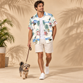 Morkie Hawaiian Shirt