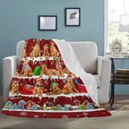 Irish Terrier fleece blanket, product image 3