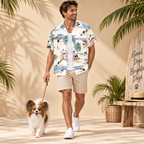 Papillon Hawaiian Shirt
