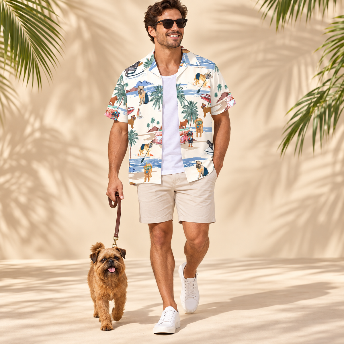 Brussels Griffon Hawaiian Shirt