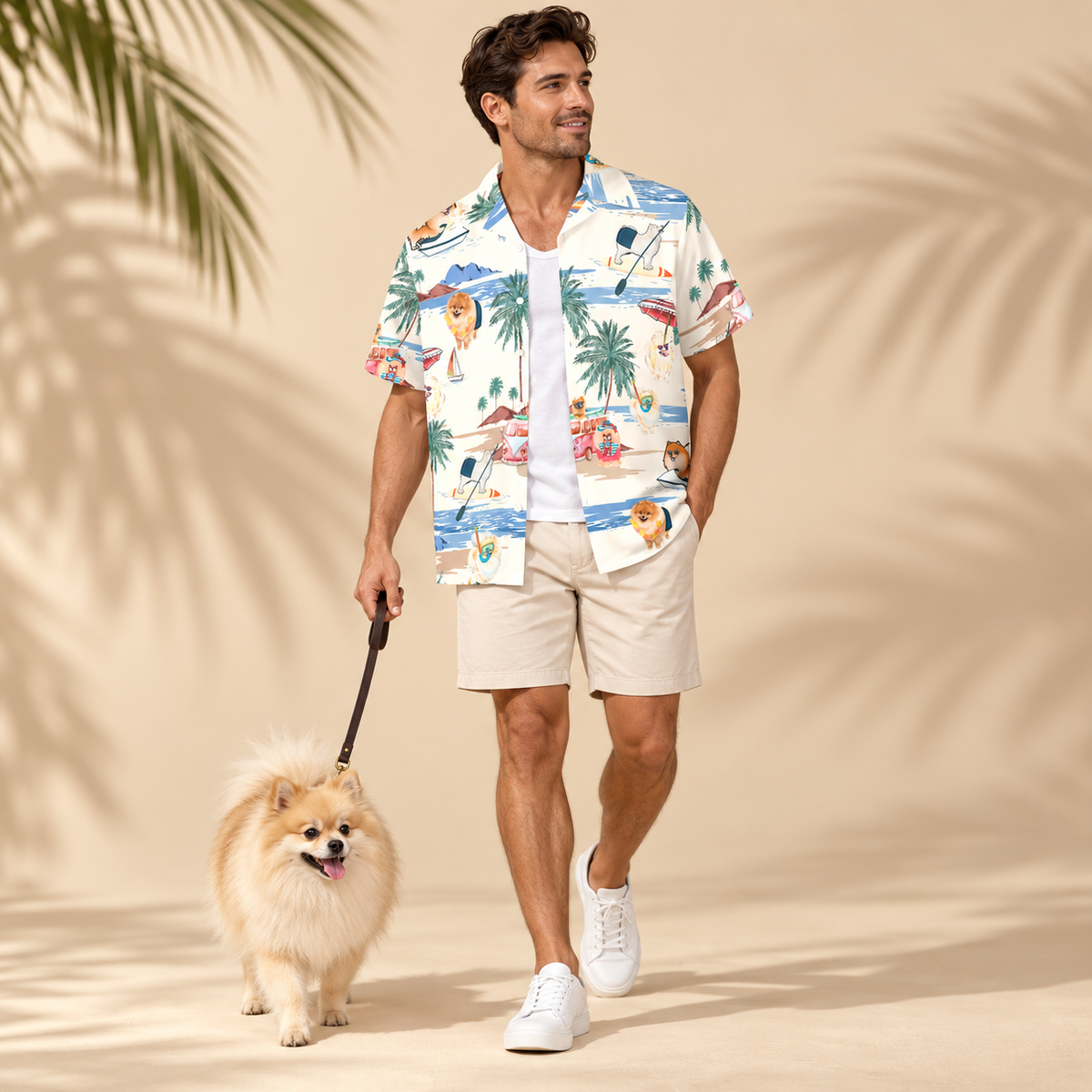 German Spitz Hawaiian Shirt