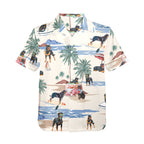 Men's Rottweiler all-over print Hawaiian shirt