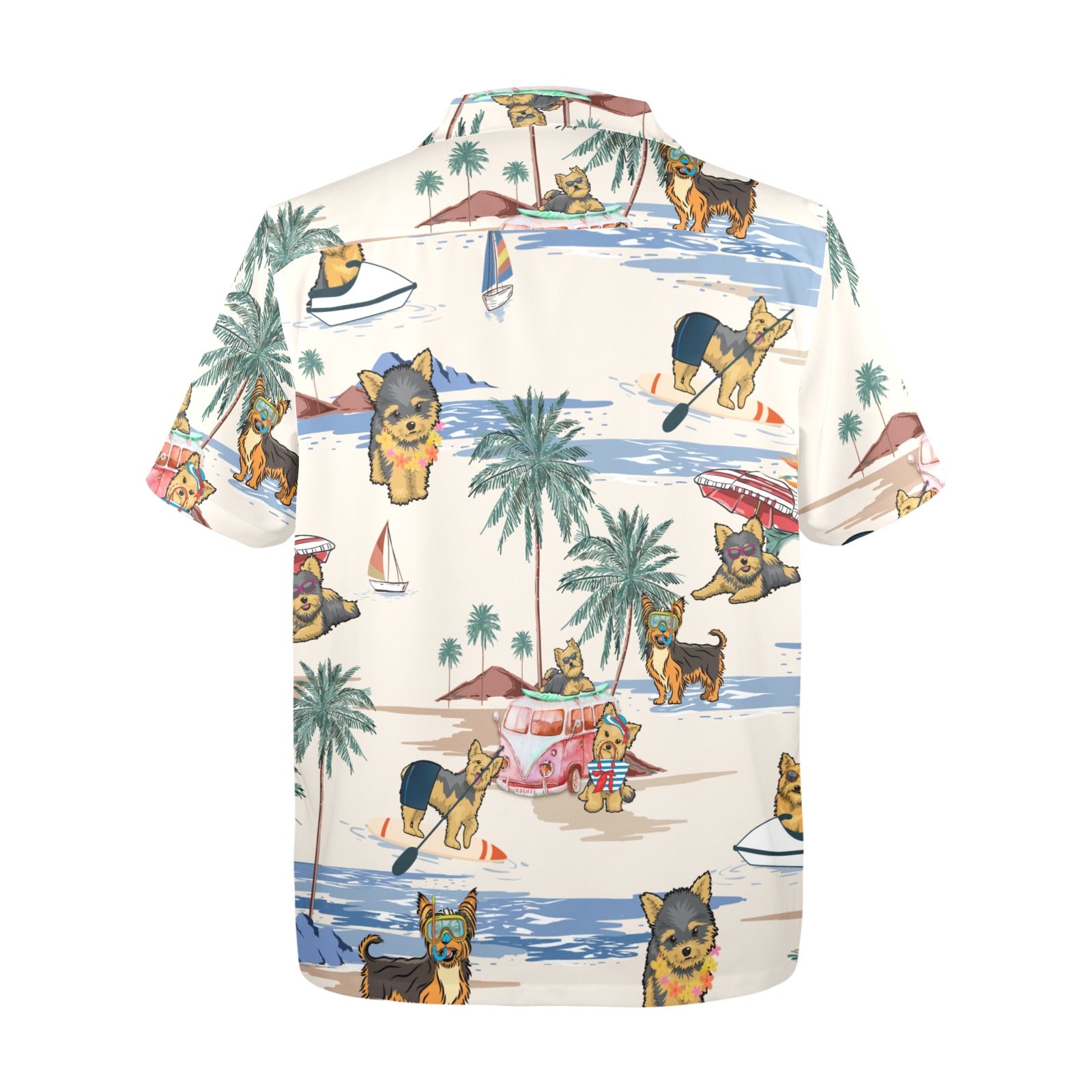 Tropical Yorkshire Terrier shirt for dog owners