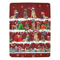 Belgian Malinois dog breed fleece blanket, product image 1 of 4